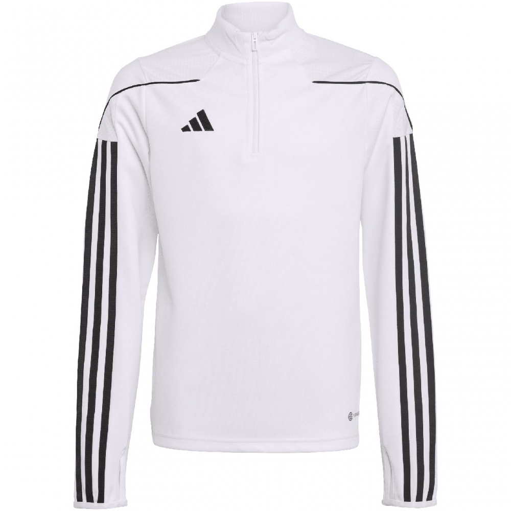 Bluza dla dzieci adidas Tiro 23 League Training Top bialo-czarna IB8477