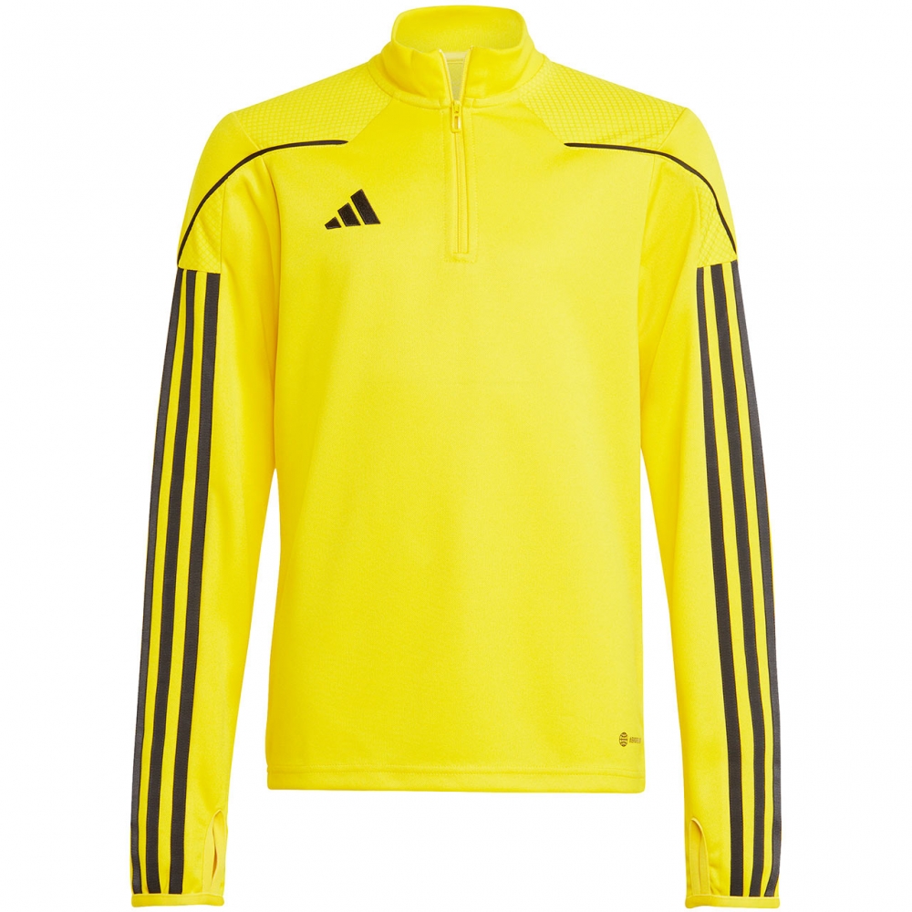 Bluza dla dzieci adidas Tiro 23 League Training Top zolto-czarna IC7880