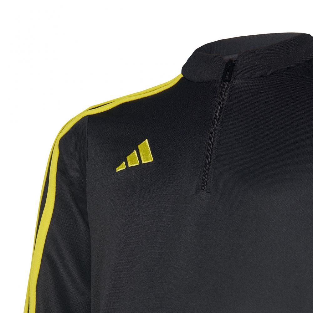 Bluza dla dzieci adidas Tiro 23 Club Training Top czarno-zolta IC1581