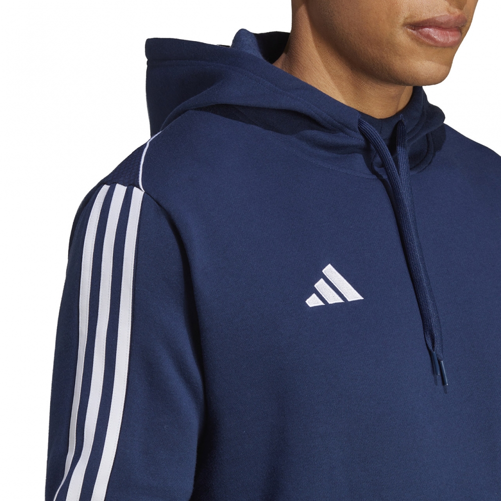 Hanorac Bluza meska adidas Tiro 23 League Sweat granatowo-biala HS3599