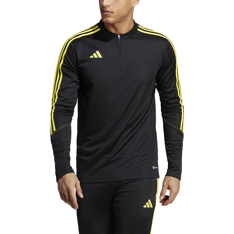 Bluza meska adidas Tiro 23 Club Training Top czarno-zolta IC1579