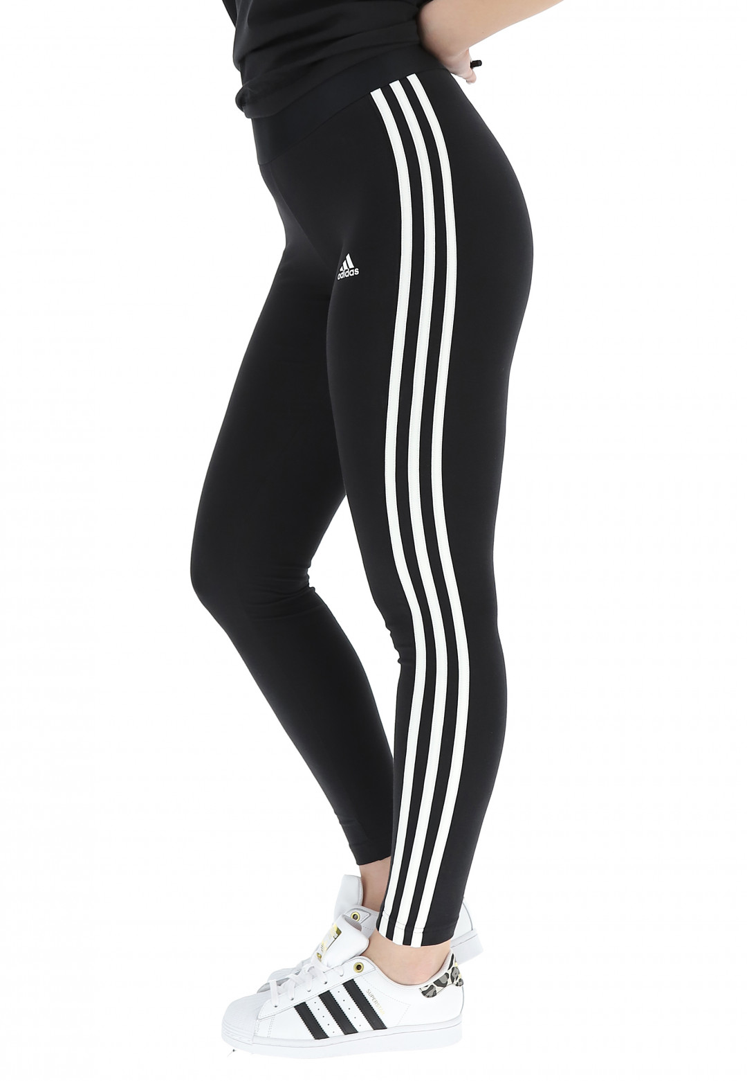 Colanti adidas Loungewear Essentials negru femei