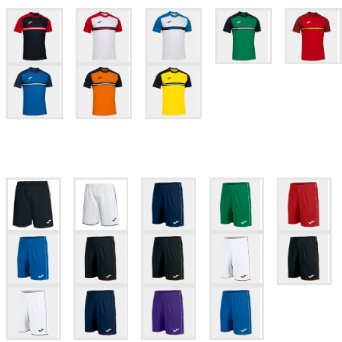 Echipament fotbal Kit Hispa IV Joma