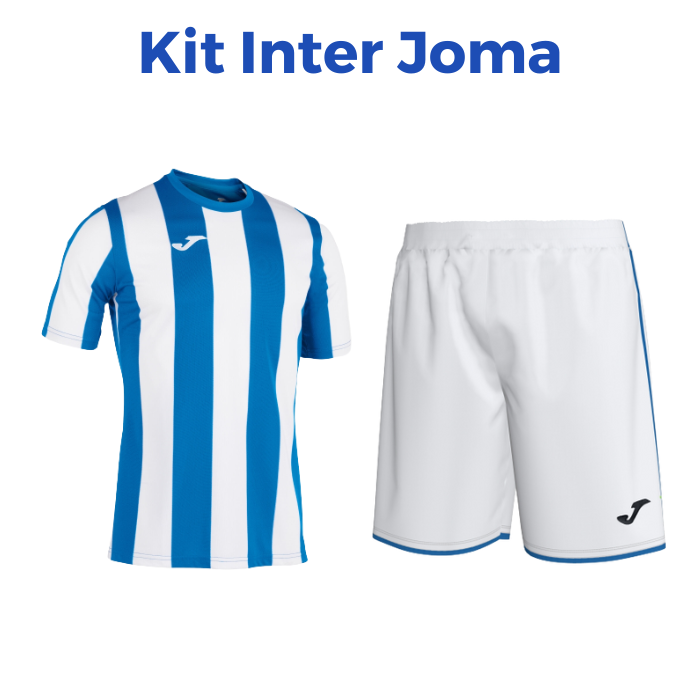 Echipament fotbal Kit Inter Joma