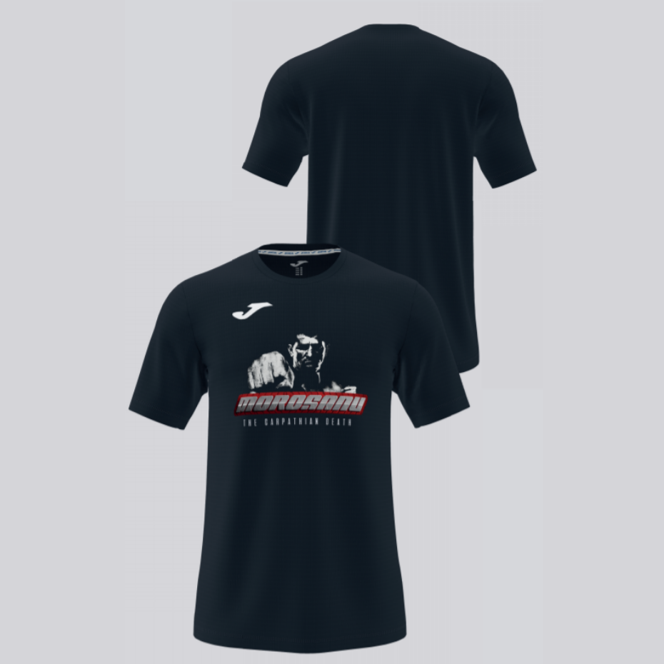 Tricou sport Catalin Morosanu Joma negru barbati