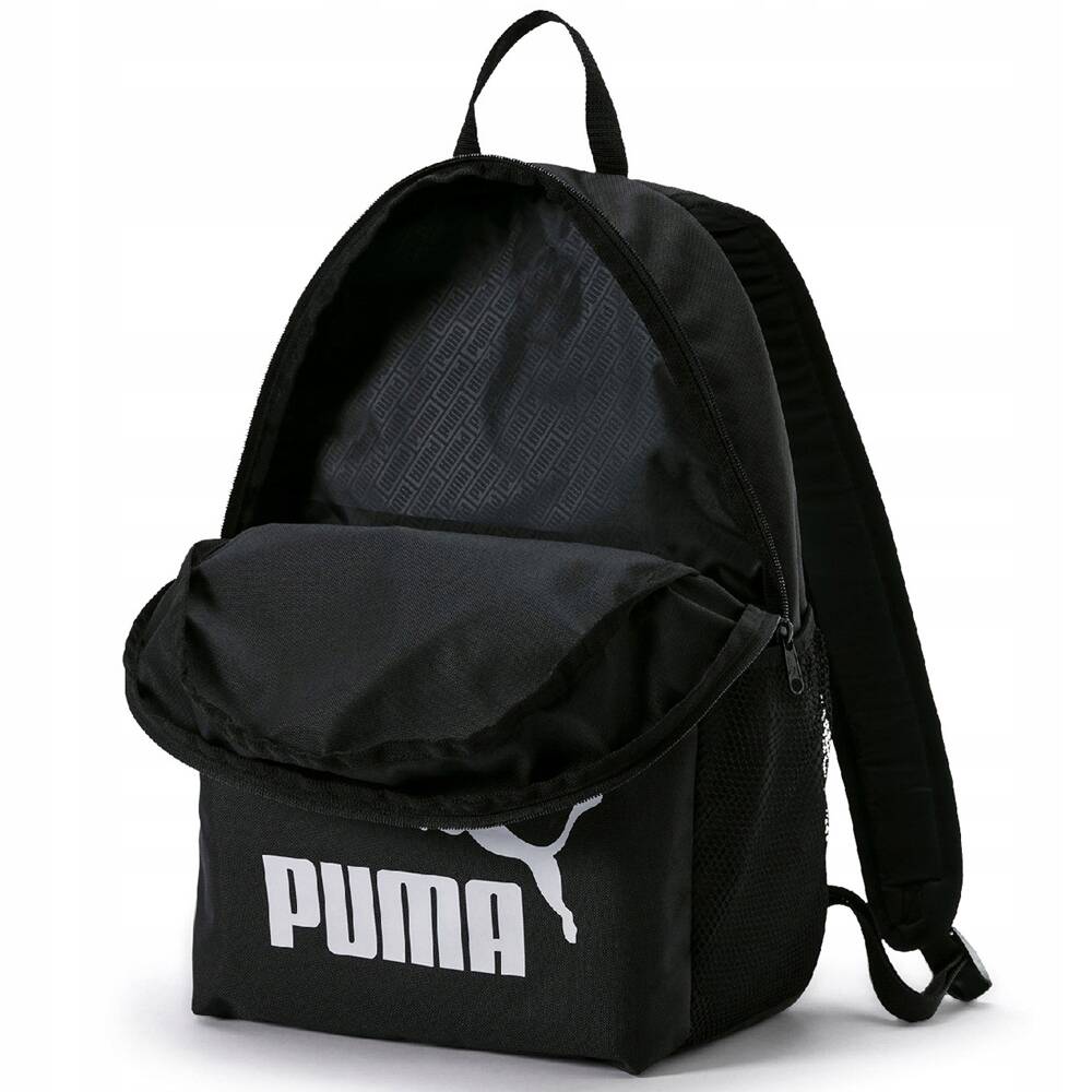 Rucsac negru Puma Phase unisex 079943-01