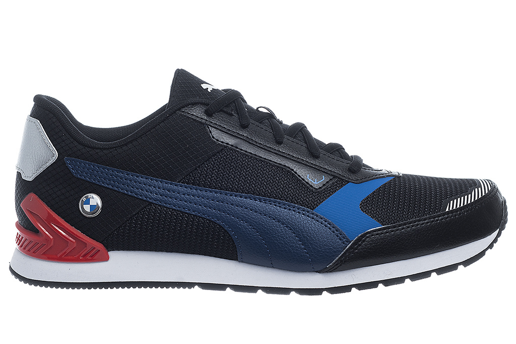 Sneakers cu siret Puma Bmw Mms Track Racer negru barbati