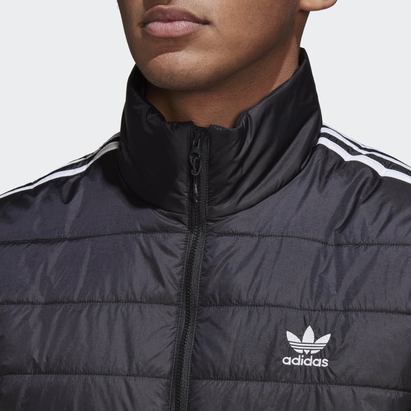 Geaca iarna neagra adidas Originals Puffer barbati