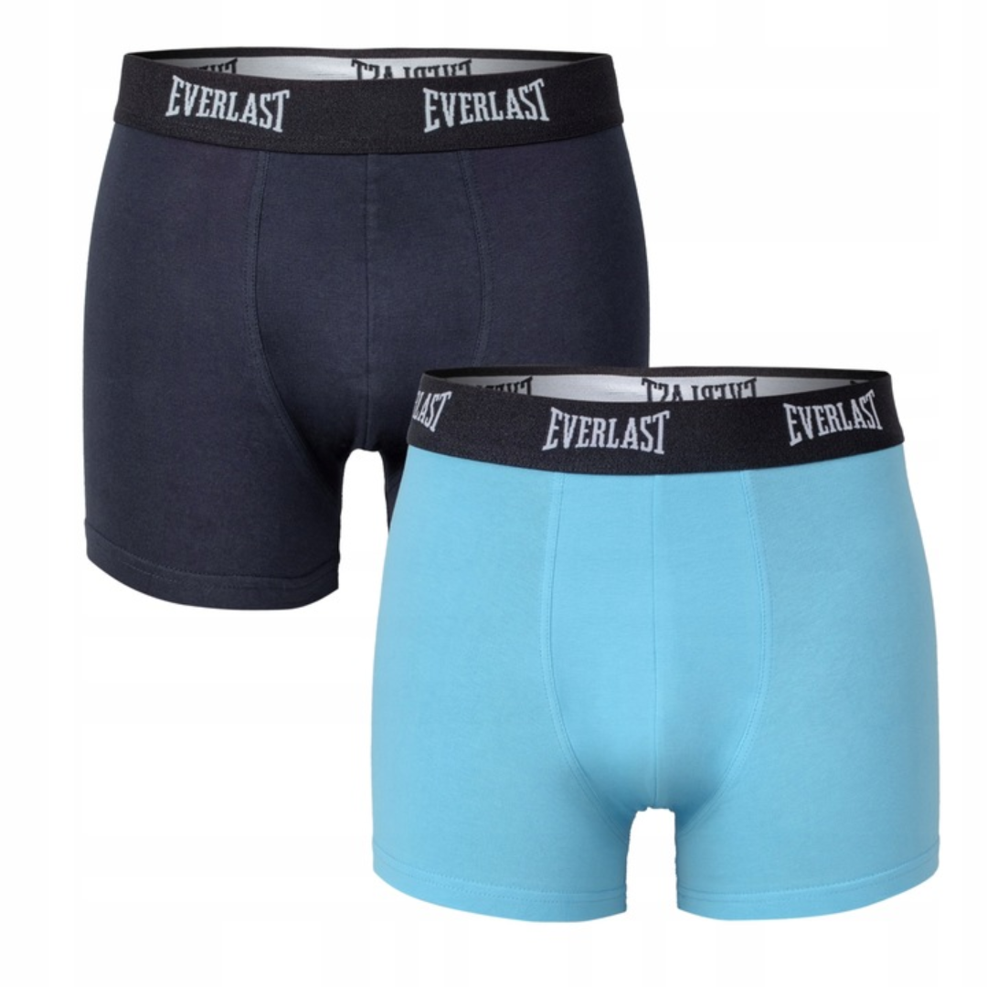 Set 2 perechi boxeri Everlast albastru/bleumarin barbati