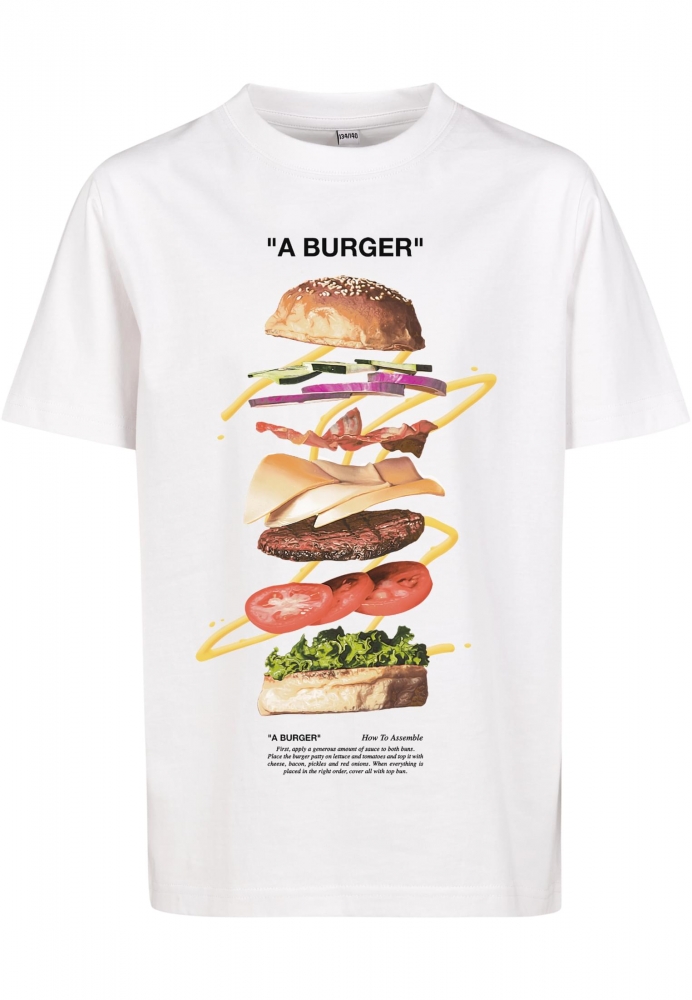 Tricou A Burger copil Mister Tee