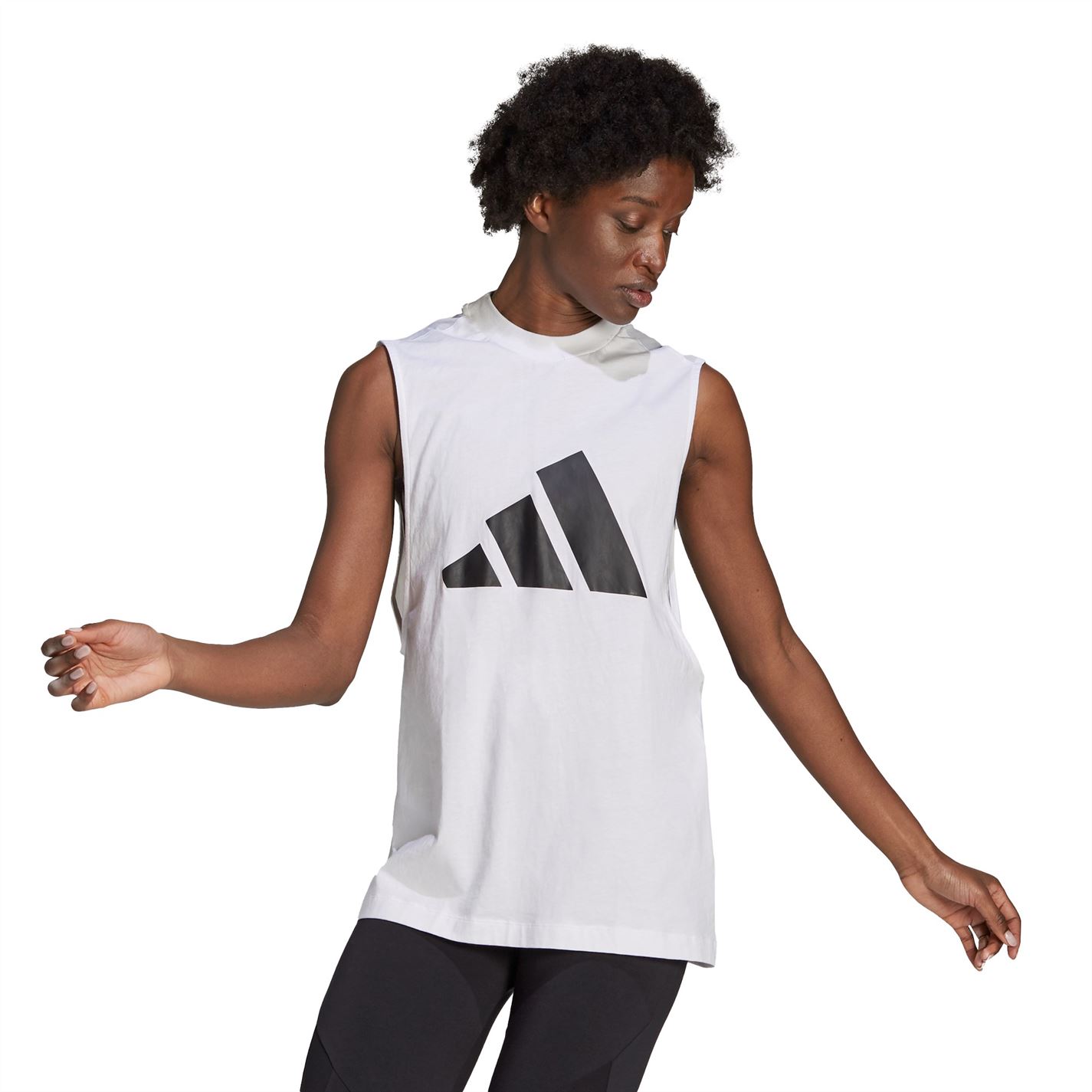 adidas 3Bar Mesh Tank dama