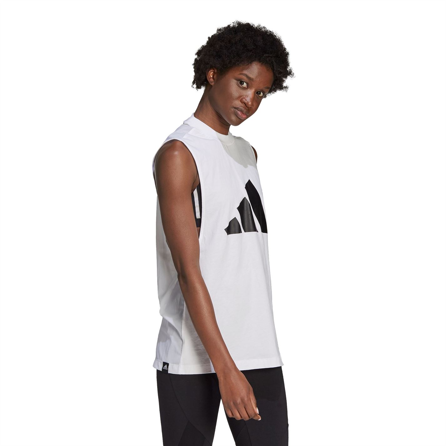 adidas 3Bar Mesh Tank dama