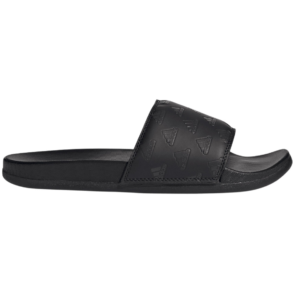 adidas adilette Comfort Slides black and white GV9736