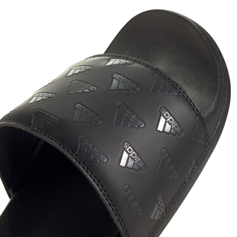 adidas adilette Comfort Slides black and white GV9736