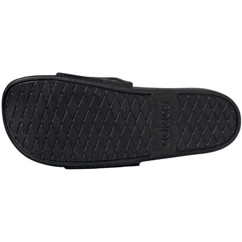 adidas adilette Comfort Slides black and white GV9736