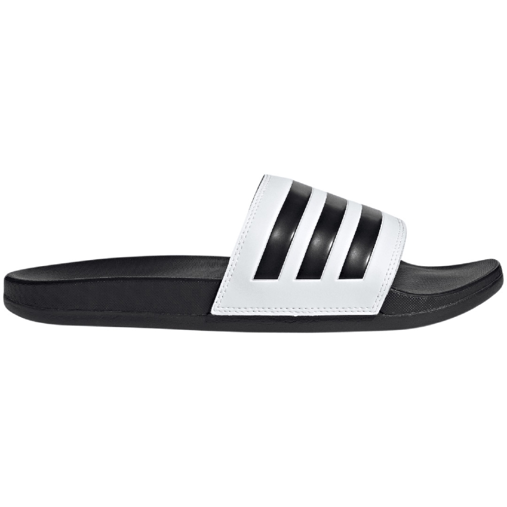 adidas adilette Comfort Slides black and white GZ5893