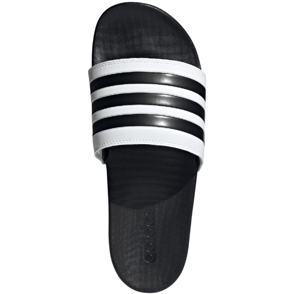 adidas adilette Comfort Slides black and white GZ5893