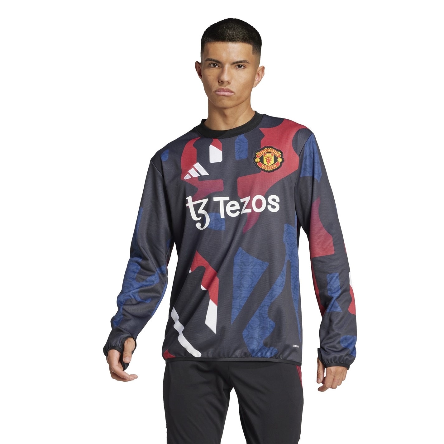 adidas Manchester United Prematch Top 2024 2025 adulti