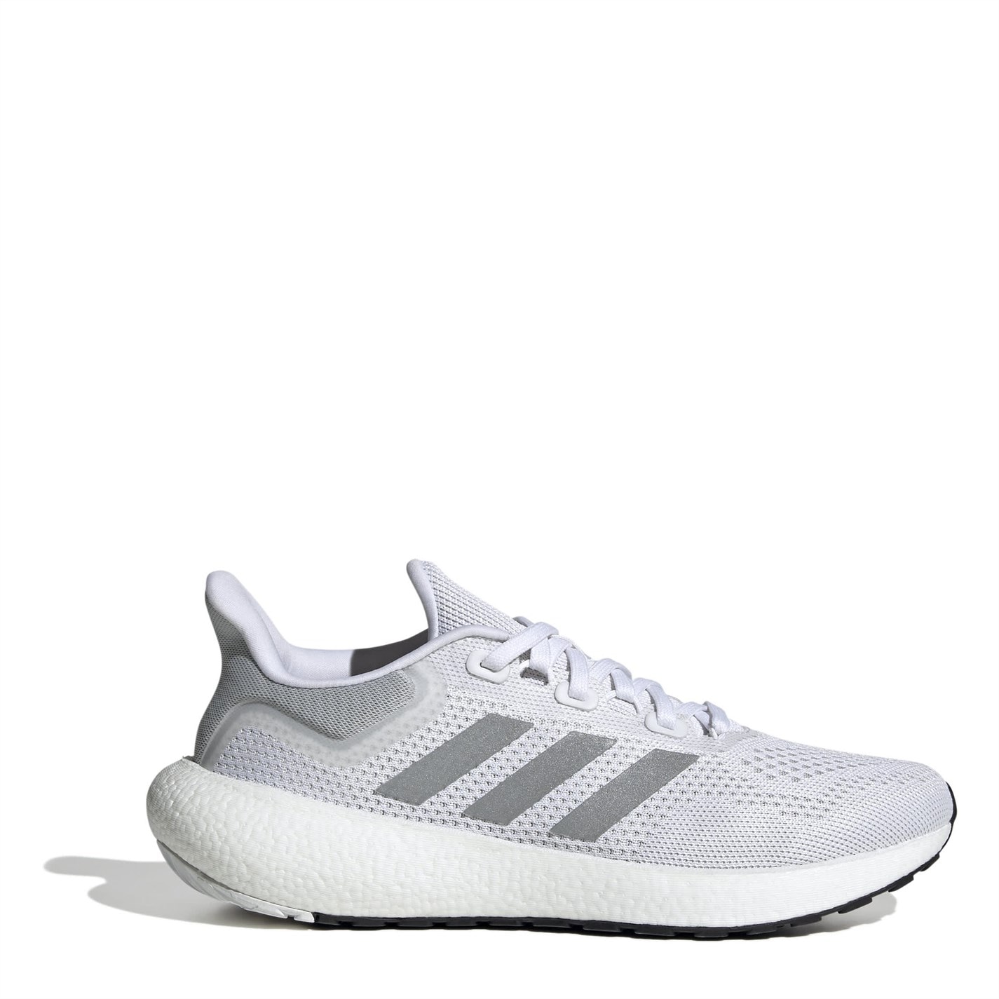 adidas Pureboost 22 Shoes pentru femei gri alb argintiu metalic