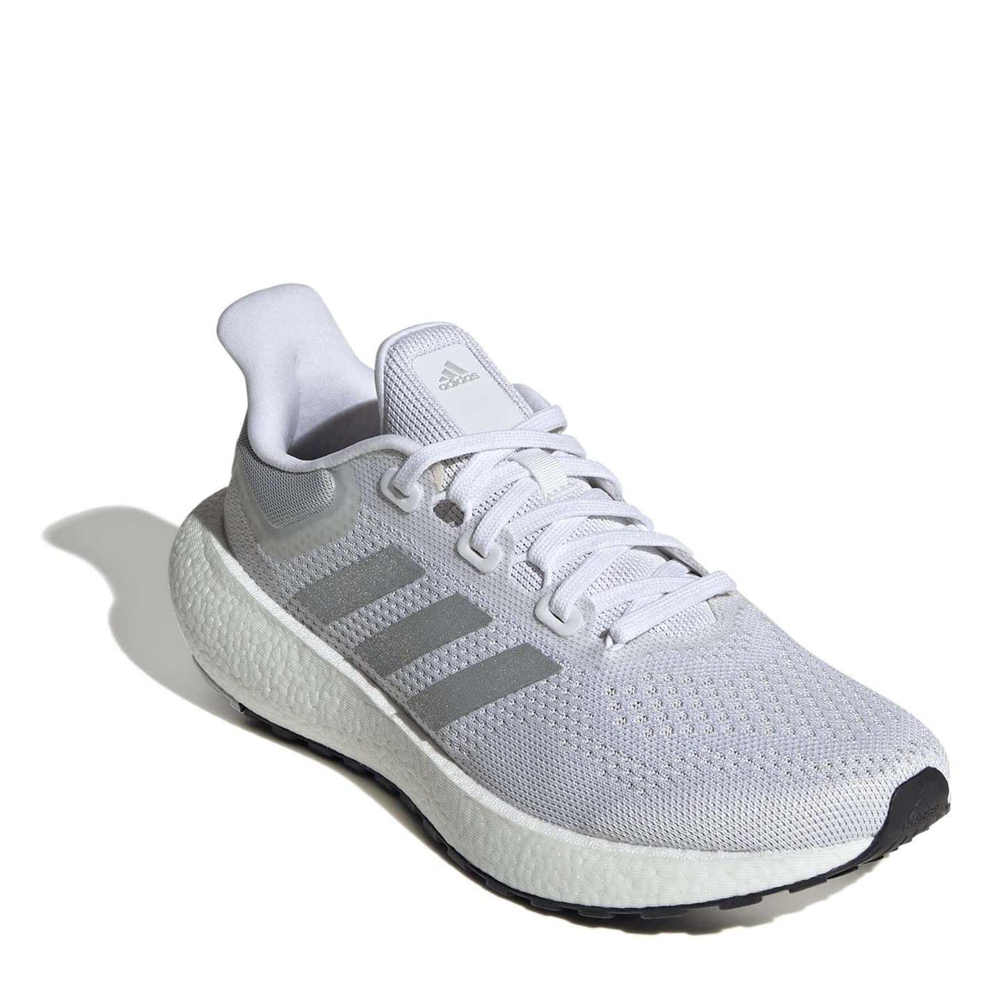 adidas Pureboost 22 Shoes pentru femei gri alb argintiu metalic