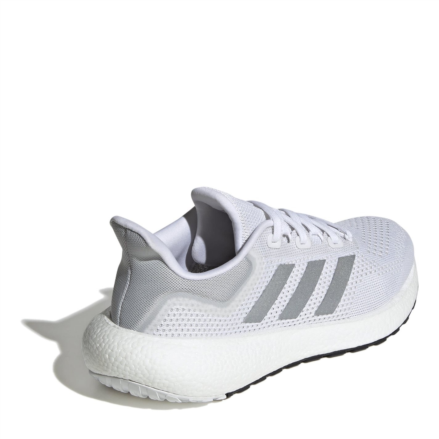 adidas Pureboost 22 Shoes pentru femei gri alb argintiu metalic