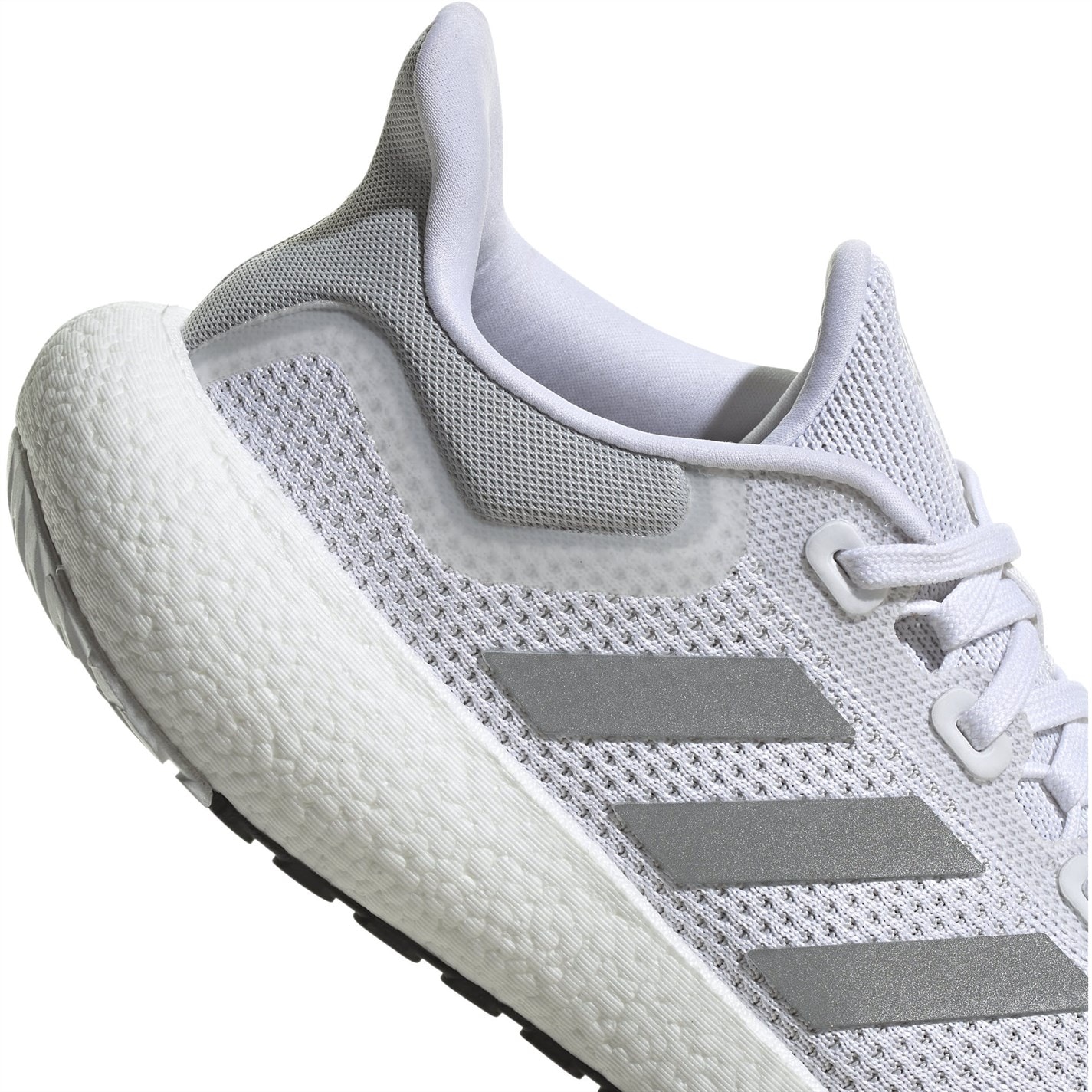 adidas Pureboost 22 Shoes pentru femei gri alb argintiu metalic