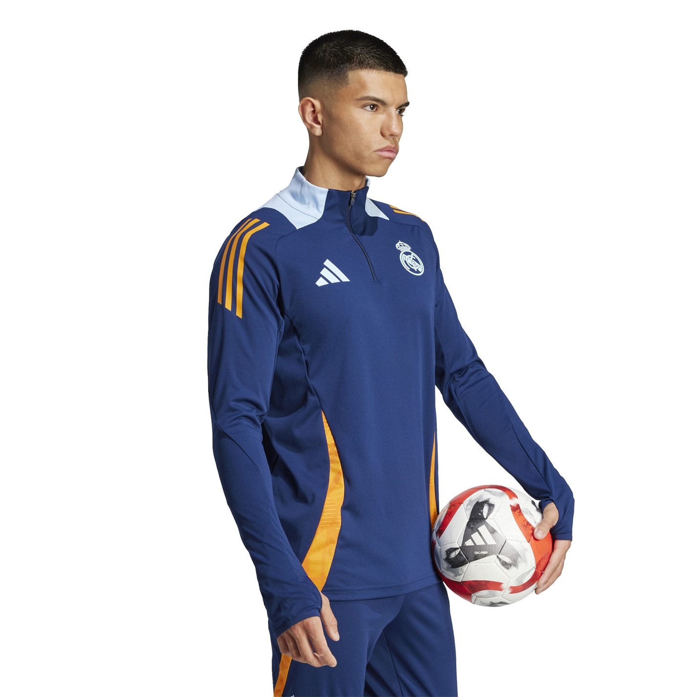 adidas Real Madrid Training Drill Top 2024 2025 adulti