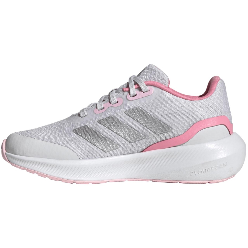 Pantof adidas RunFalcon 3.0 EL K 's , gray and pink IG7281 copil