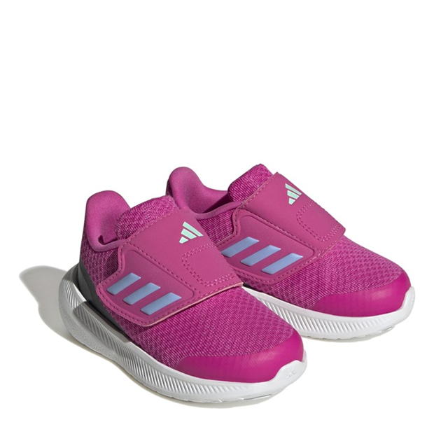 adidas Runfalcon 3.0 Sport alergare Hook-and-Loop Shoes pentru Copii lucid fucsia albastru roz co