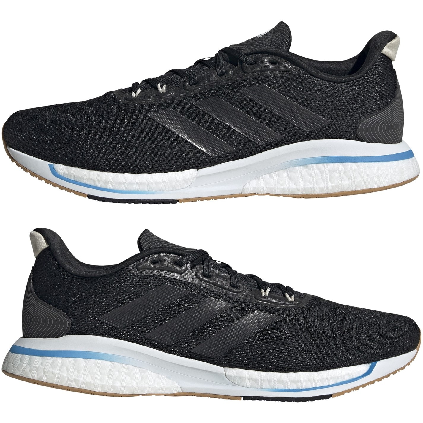 adidas Supernova+ Shoes pentru Barbati core negru gri carbon aluminiu