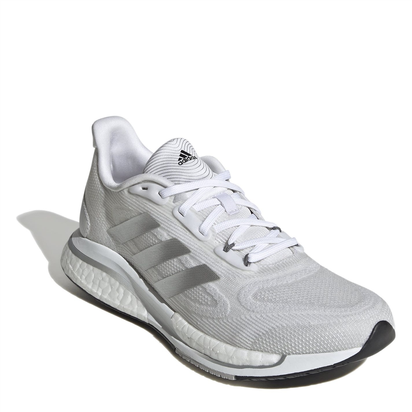 adidas Supernova+ Shoes pentru femei gri alb argintiu metalic