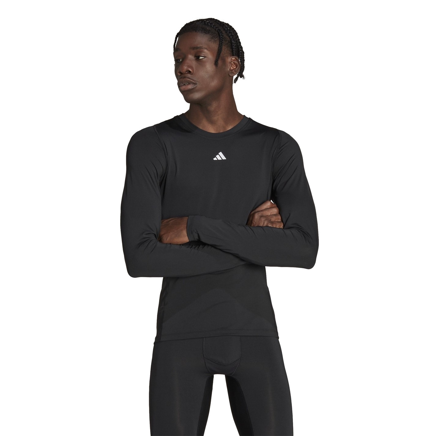 adidas Techfit AEROREADY Maneca Lunga Long-Sleeve Top Sn99