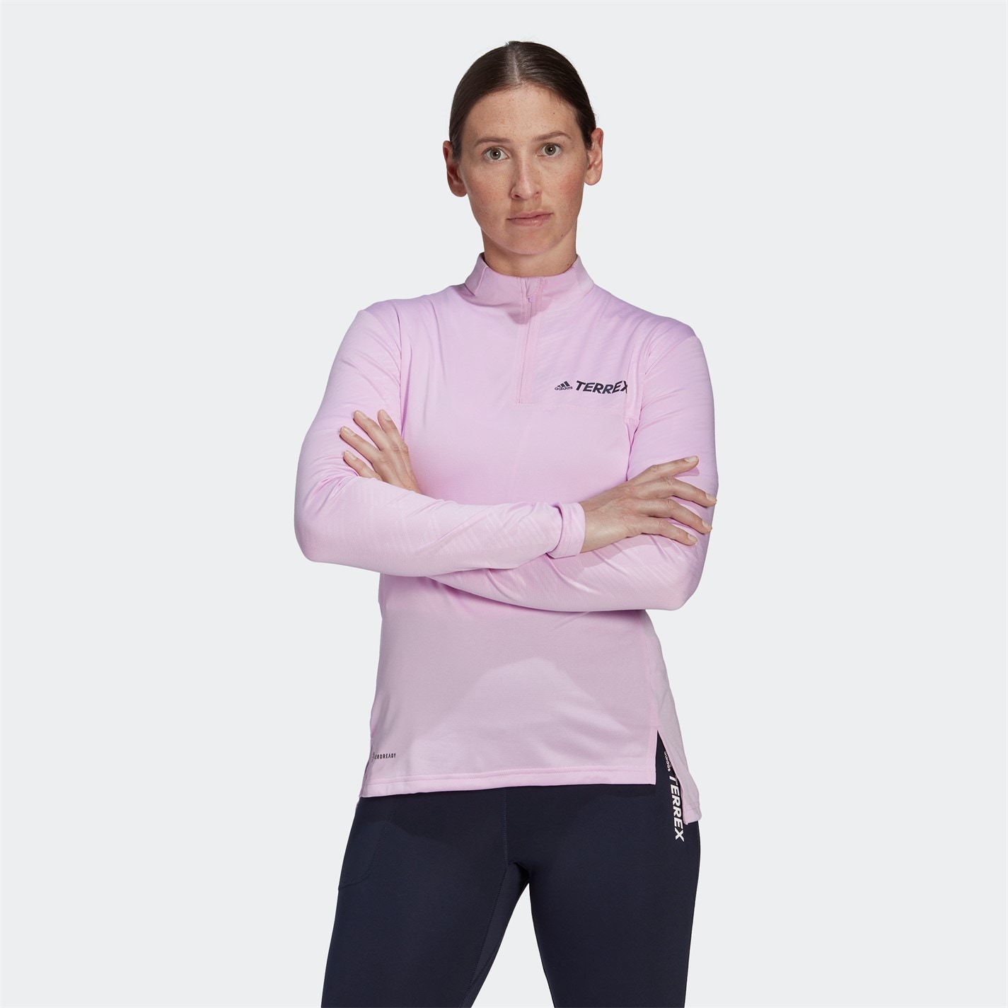 adidas Terrex Multi Half-Zip Long-Sleeve Top dama