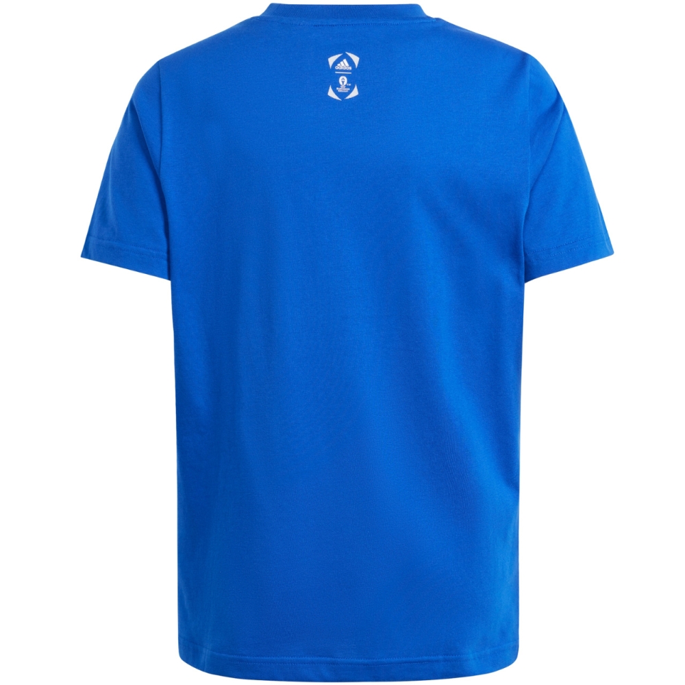 Adidas Tricou pentru copii Euro24 albastru IT9309