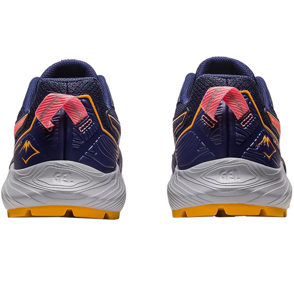 Pantof Asics Gel Sonoma 7 's running navy blue-orange 1012B413 401 dama