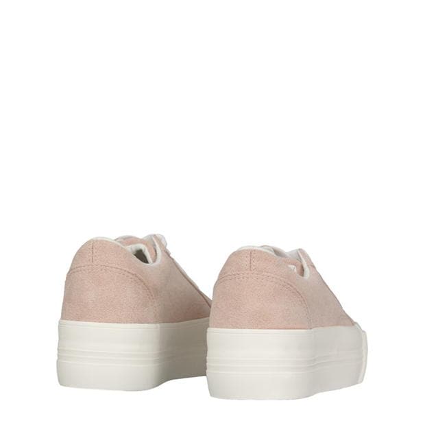 Pantof sport panza Be You Faux Suede Flatform