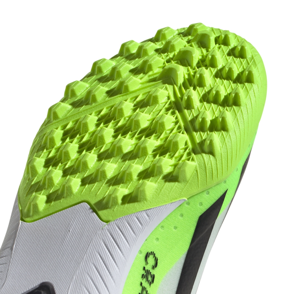 Pantof adidas X Crazyfast.3 Laceless TF 's soccer white-green IE1499 copil