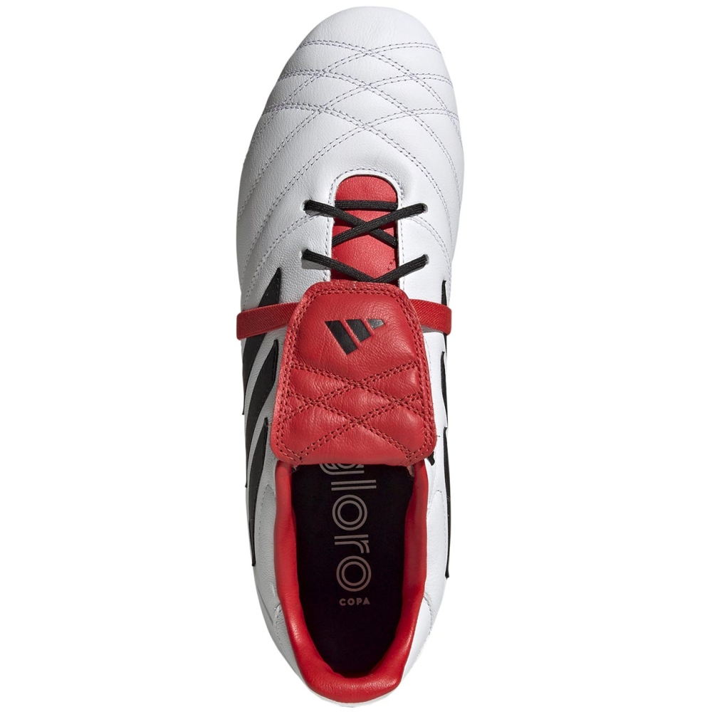 Pantof Minge Fotbal adidas Copa Gloro FG white-black-red ID4635