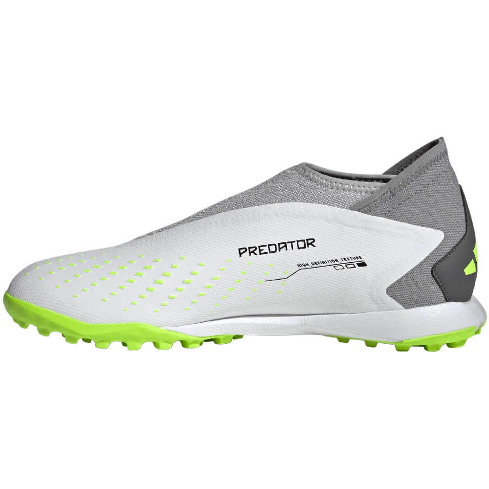 Pantof Minge Fotbal adidas Predator Accuracy.3 Laceless TF white-gray GY9999