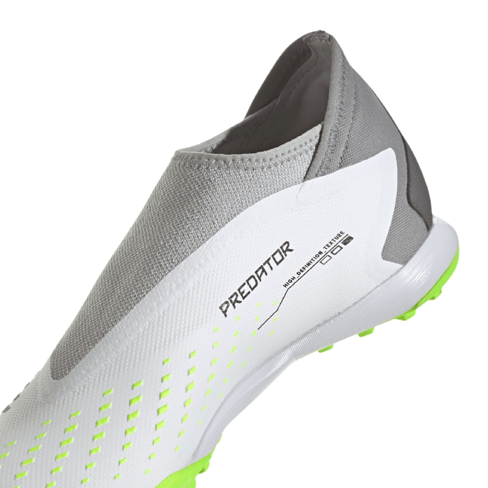 Pantof Minge Fotbal adidas Predator Accuracy.3 Laceless TF white-gray GY9999