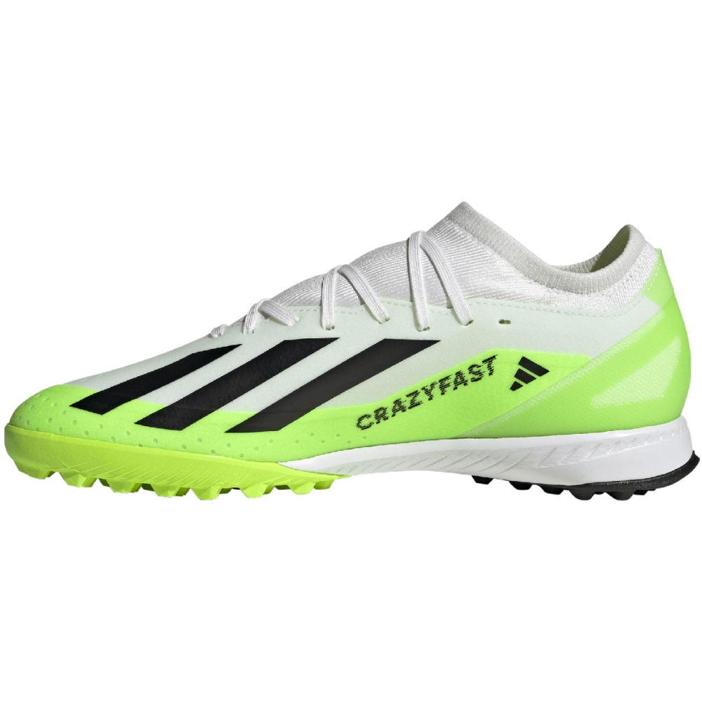 Pantof Minge Fotbal adidas X Crazyfast.3 TF , white and green ID9337