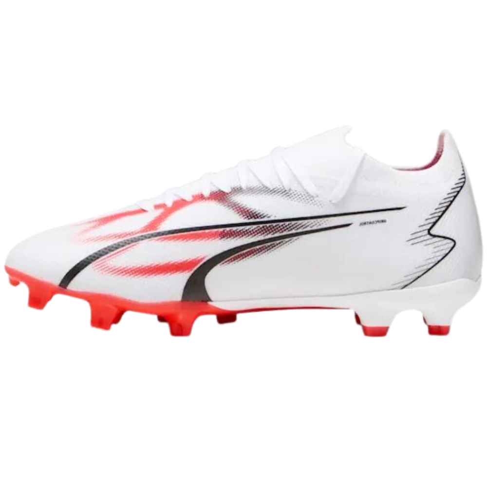 Pantof Minge Fotbal Puma Ultra Match FG/AG white 107347 01