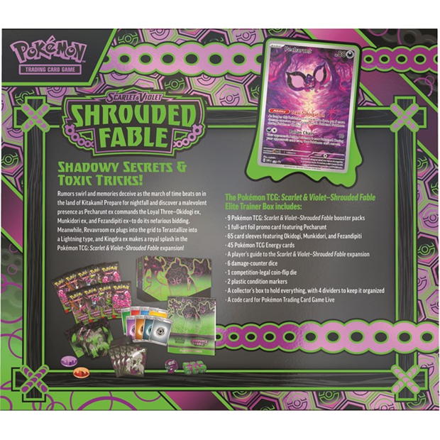 Pantof sport panza Pokemon Pokemon TCG: Shrouded Fable Elite Box