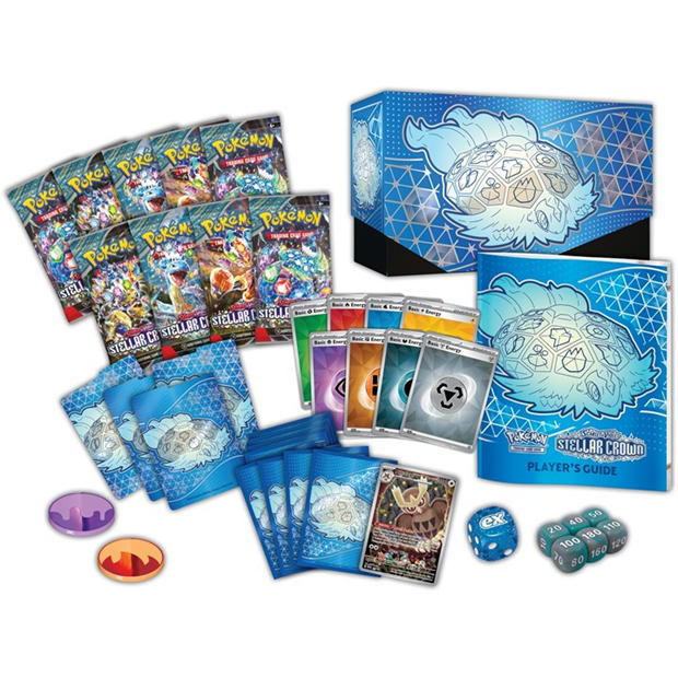 Pantof sport panza Pokemon TCG: Scarlet & Violet— Stellar Crown Elite Box