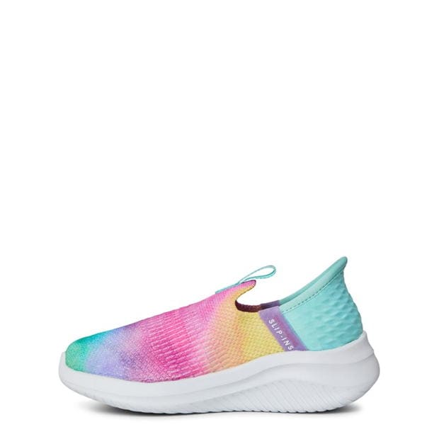 Pantof sport Skechers Slip-Ins Stretch Fit Multi Print Kn Slip On fetita