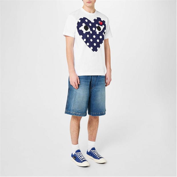 Pantof sport COMME DES GARCONS PLAY Chuck Logo Low