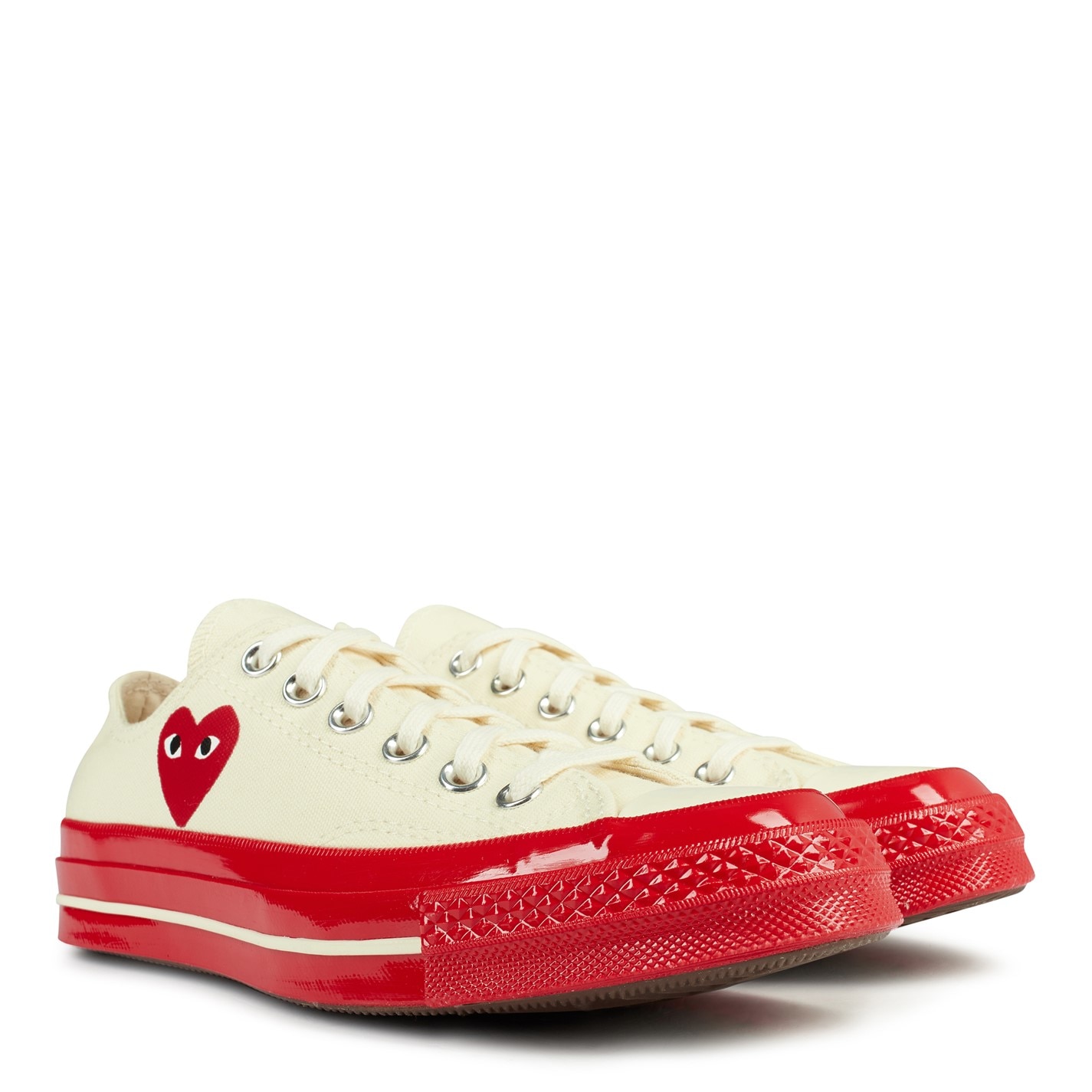 Pantof sport COMME DES GARCONS PLAY X Converse Large Peeping Heart Chuck Taylor 70