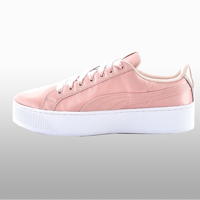 Pantofi sport roz Puma Vikky Platform Ep Femei