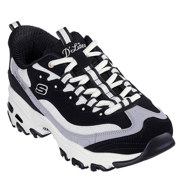 Pantof sport Skechers D Lites-Smooth Nostalgia Low-Top dama