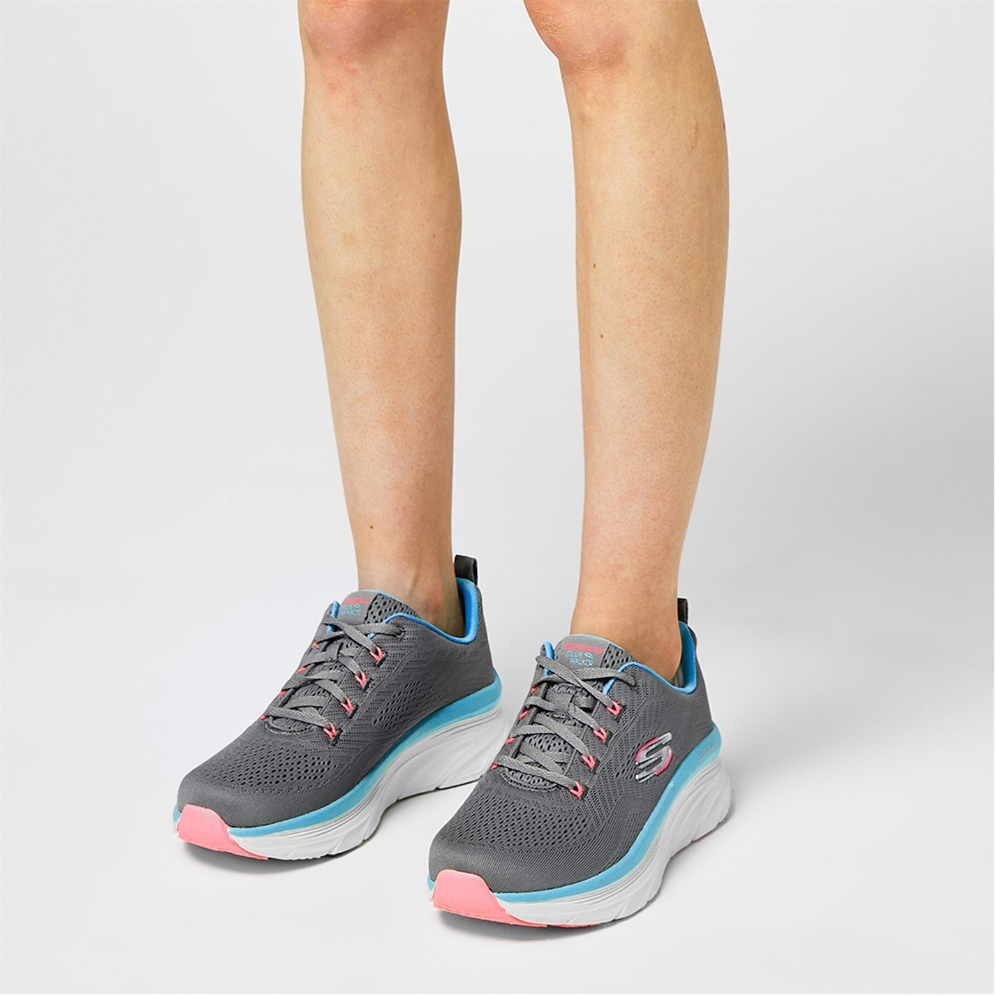 Pantof sport Skechers DLux Walker - Fresh Finesse dama